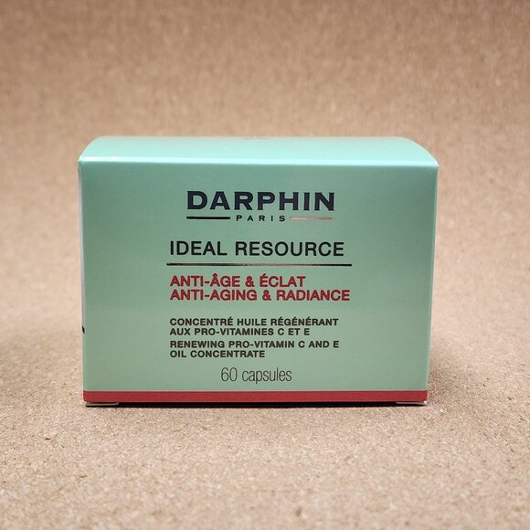 Darphin Ideal Resource Renewing Pro-Vitamin C and E Oil Concentrate 60 Capsules - Picture 1 of 6